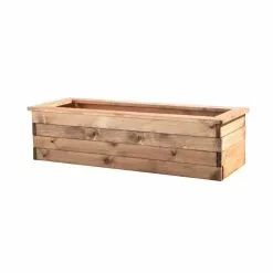 Charles Taylor 112cm Redwood Trough Planter