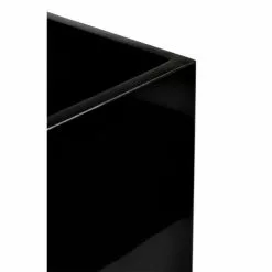 80cm Gloss Fibreglass Trough Planter In Black - By Primrose™ 8 80cm Gloss Fibreglass Trough Planter In Black - By Primrose™ -Perennial Plants Sales Store PP0402S add image 2 eddc