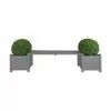 1.8m Pine Wood Grey Versailles Planter Bench -Perennial Plants Sales Store PP2065G main image 6c20