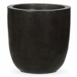 34cm Capi LUX Black Egg Planter