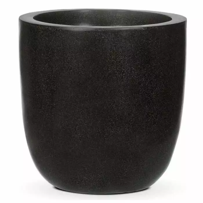 34cm Capi LUX Black Egg Planter 3 34cm Capi LUX Black Egg Planter