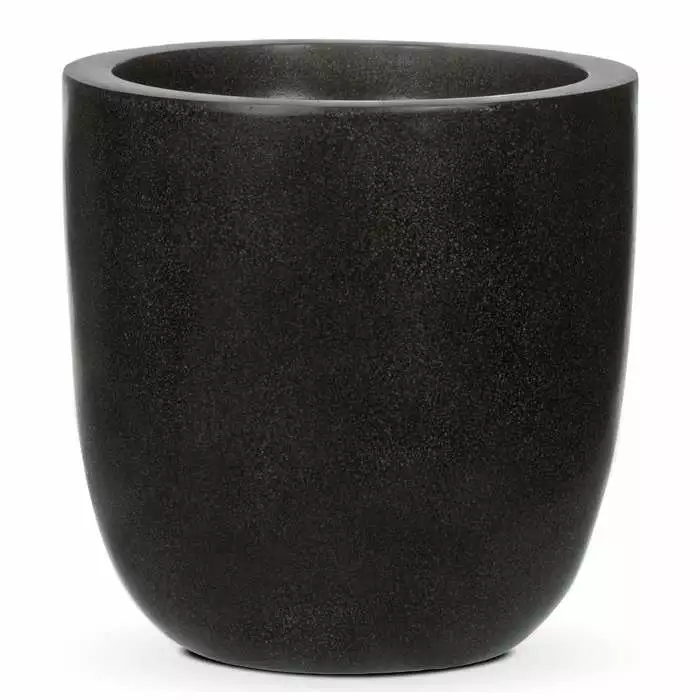 54cm Capi LUX Black Egg Planter 3 54cm Capi LUX Black Egg Planter