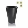 69cm Polystone Black Calgary Tall Planter -Perennial Plants Sales Store PP2354L main image 2f21