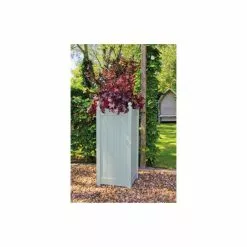 90cm Timber Charcoal Grey Tall Classic Planter -Perennial Plants Sales Store PP2735 add image 1 c128