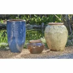 H48cm Ceramic Washed Bowl Planter -Perennial Plants Sales Store PP2929BR add image 6 a6db