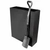 H90cm Black Zinc Tall Trough Planter With Insert - By Primrose™ -Perennial Plants Sales Store PP3009 rollover image b57b