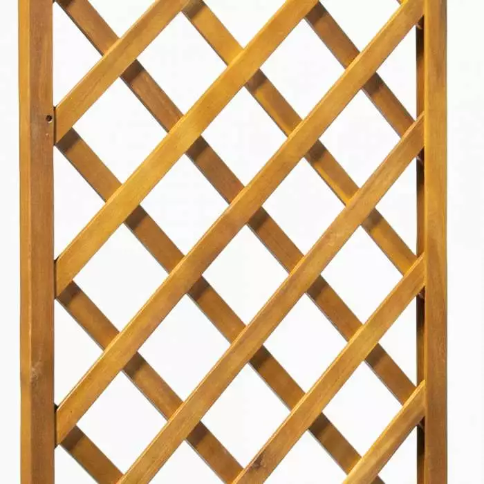180cm Trough With Trellis Hardwood Planter 5 180cm Trough With Trellis Hardwood Planter - Image 3