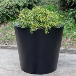 H97cm Jumbo Classic Polystone Planter In Black -Perennial Plants Sales Store PP5024BJ add image 1 9075