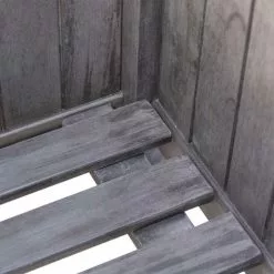 48.5cm Alderley Grey Square Hardwood Planter Planter By Rowlinson® -Perennial Plants Sales Store PP6085 add image 3 89c9