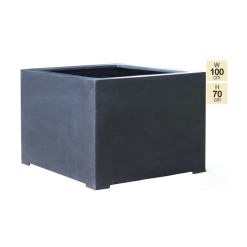 L100cm Titanic Polystone Cube Planter 15 L100cm Titanic Polystone Cube Planter -Perennial Plants Sales Store PP7757 main image ae0f