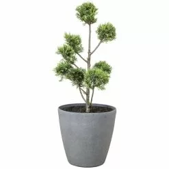 H57cm Volcanic Grey Cone Planter - By Primrose™ -Perennial Plants Sales Store PP7774 add image 2 0f21
