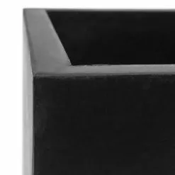 115cm Black Fibrecotta Rectangular Planter With LED Lights -Perennial Plants Sales Store PP7915 add image 4 30f6
