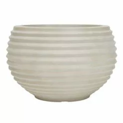 54cm Round Planter Pot In Beige