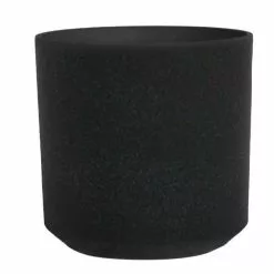 35cm Cylinder Planter In Black