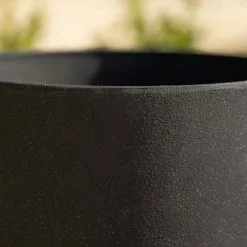 35cm Cylinder Planter In Black 14 35cm Cylinder Planter In Black -Perennial Plants Sales Store PP83BLKM 4 7808