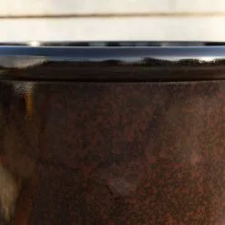 54cm Round Planter In Burgundy 14 54cm Round Planter In Burgundy -Perennial Plants Sales Store PP85BLKM PP85BLKS 4 7820