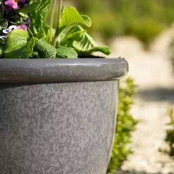 54cm Round Planter In Grey -Perennial Plants Sales Store PP85GRYM PP85GRYS 1 a42e