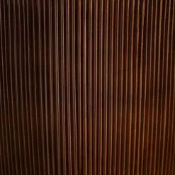 38cm Round Ridged Planter In Brown -Perennial Plants Sales Store PP86BRNS 2 f280