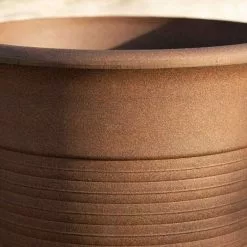 49cm Tall Round Planter In Rust -Perennial Plants Sales Store PP88RSTM PP88RSTL 4 c2b0