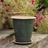 41cm Ocean Green Terracotta Pot 2 41cm Ocean Green Terracotta Pot -Perennial Plants Sales Store PR30012103 19e2