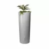 350 Litre Stone Effect 2 In 1 Water Tank With Planter In Silver