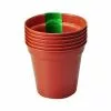 10cm (4") Pack Of 6 Plant Pots -Perennial Plants Sales Store TE9383 main image 087a